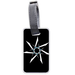 Star Sky Design Decor Luggage Tag (one Side) by HermanTelo