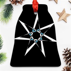 Star Sky Design Decor Ornament (bell)