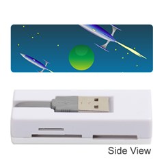 Rocket Spaceship Space Memory Card Reader (stick) by HermanTelo