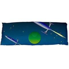 Rocket Spaceship Space Body Pillow Case Dakimakura (two Sides) by HermanTelo