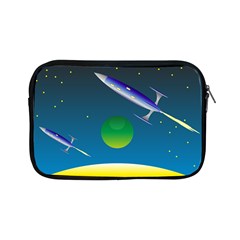 Rocket Spaceship Space Apple Ipad Mini Zipper Cases by HermanTelo