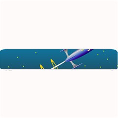 Rocket Spaceship Space Galaxy Small Bar Mats