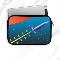 Rocket Spaceship Space Galaxy Apple Ipad Mini Zipper Cases by HermanTelo