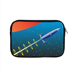 Rocket Spaceship Space Galaxy Apple Macbook Pro 15  Zipper Case by HermanTelo