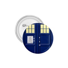 Tardis Doctor Who Time Travel 1 75  Buttons by HermanTelo