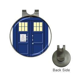 Tardis Doctor Who Time Travel Hat Clips With Golf Markers