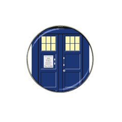 Tardis Doctor Who Time Travel Hat Clip Ball Marker (10 Pack) by HermanTelo