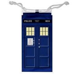 Tardis Doctor Who Time Travel Jewelry Bag by HermanTelo