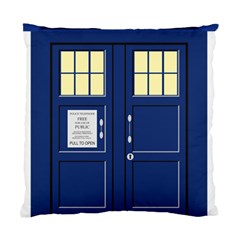 Tardis Doctor Who Time Travel Standard Cushion Case (one Side) by HermanTelo