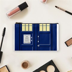 Tardis Doctor Who Time Travel Cosmetic Bag (small)