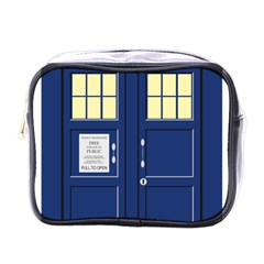 Tardis Doctor Who Time Travel Mini Toiletries Bag (one Side) by HermanTelo