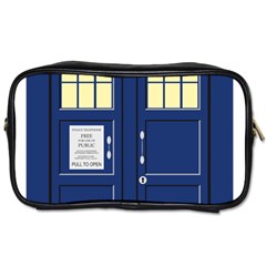 Tardis Doctor Who Time Travel Toiletries Bag (one Side)