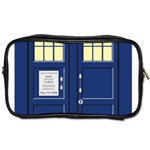 Tardis Doctor Who Time Travel Toiletries Bag (Two Sides) Front