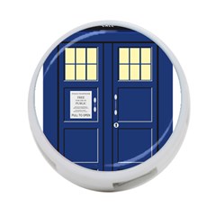 Tardis Doctor Who Time Travel 4-port Usb Hub (two Sides)