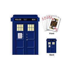 Tardis Doctor Who Time Travel Playing Cards (mini)