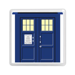 Tardis Doctor Who Time Travel Memory Card Reader (square)