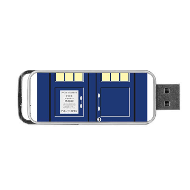 Tardis Doctor Who Time Travel Portable USB Flash (Two Sides)