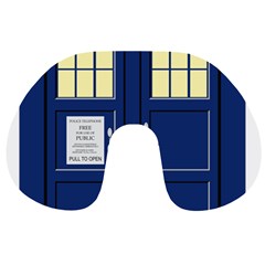 Tardis Doctor Who Time Travel Travel Neck Pillow