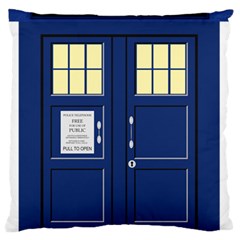 Tardis Doctor Who Time Travel Standard Flano Cushion Case (one Side)