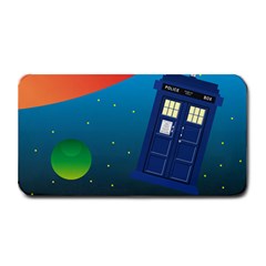 Tardis Doctor Time Travel Medium Bar Mats