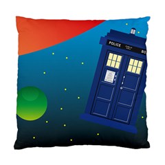 Tardis Doctor Time Travel Standard Cushion Case (one Side)