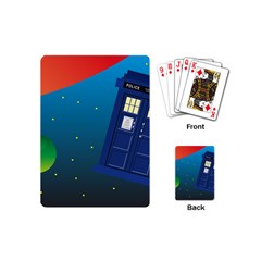 Tardis Doctor Time Travel Playing Cards (mini)