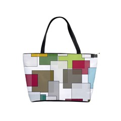 Wallpaper Texture Plaid Classic Shoulder Handbag