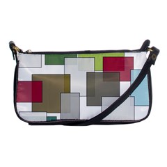 Wallpaper Texture Plaid Shoulder Clutch Bag by HermanTelo