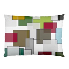 Wallpaper Texture Plaid Pillow Case (two Sides)