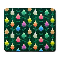 Tulips Seamless Pattern Background Large Mousepads by HermanTelo