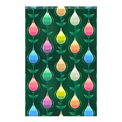 Tulips Seamless Pattern Background Shower Curtain 48  X 72  (small) 