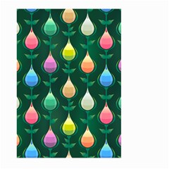 Tulips Seamless Pattern Background Large Garden Flag (two Sides) by HermanTelo