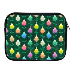 Tulips Seamless Pattern Background Apple Ipad 2/3/4 Zipper Cases