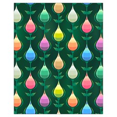 Tulips Seamless Pattern Background Drawstring Bag (small)