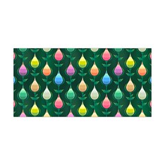 Tulips Seamless Pattern Background Yoga Headband