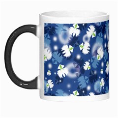 White Flowers Summer Plant Morph Mugs