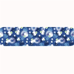 White Flowers Summer Plant Large Bar Mats