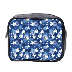 White Flowers Summer Plant Mini Toiletries Bag (two Sides)