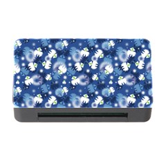 White Flowers Summer Plant Memory Card Reader With Cf by HermanTelo