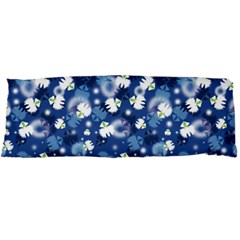 White Flowers Summer Plant Body Pillow Case Dakimakura (two Sides)