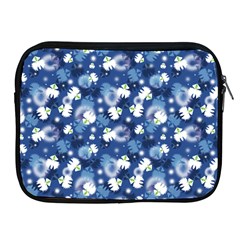 White Flowers Summer Plant Apple Ipad 2/3/4 Zipper Cases