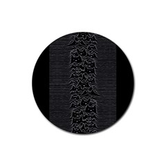 Fur Division Rubber Coaster (round)  by Sudhe