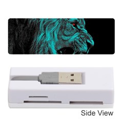 Angry Male Lion Predator Carnivore Memory Card Reader (stick) by Sudhe