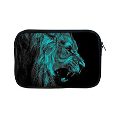 Angry Male Lion Predator Carnivore Apple Ipad Mini Zipper Cases by Sudhe