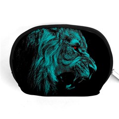 Angry Male Lion Predator Carnivore Accessory Pouch (medium)