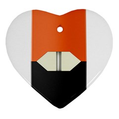 Juul Mango Pod Ornament (heart) by TheAmericanDream