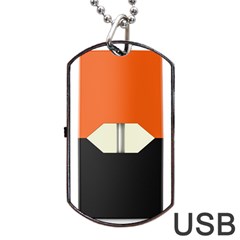 Juul Mango Pod Dog Tag Usb Flash (one Side) by TheAmericanDream