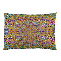 Pearl And Pearls And A Star Festive Pillow Case (two Sides) by pepitasart