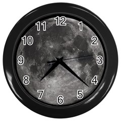 Full Moon Wall Clock (black) by TheAmericanDream