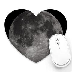 Full Moon Heart Mousepads by TheAmericanDream